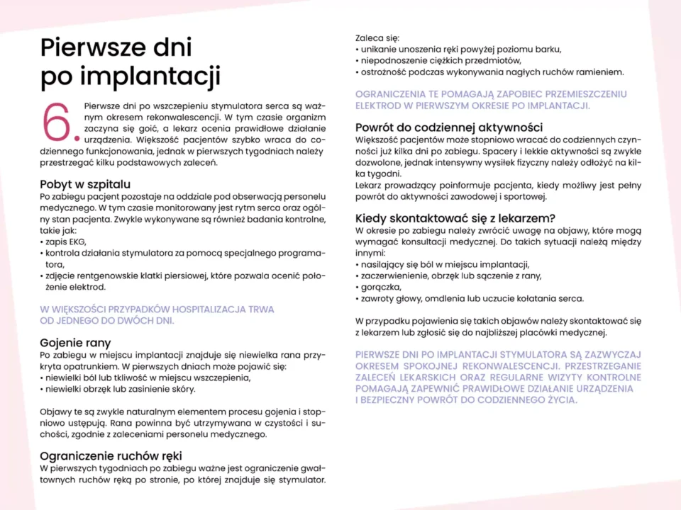 E-book dla pacjentów ze stymulatorem serca. Autorzy: dr Anna Wiktorska, dr Jacek Kuśnierz i dr Aleksander Bardyszewski
